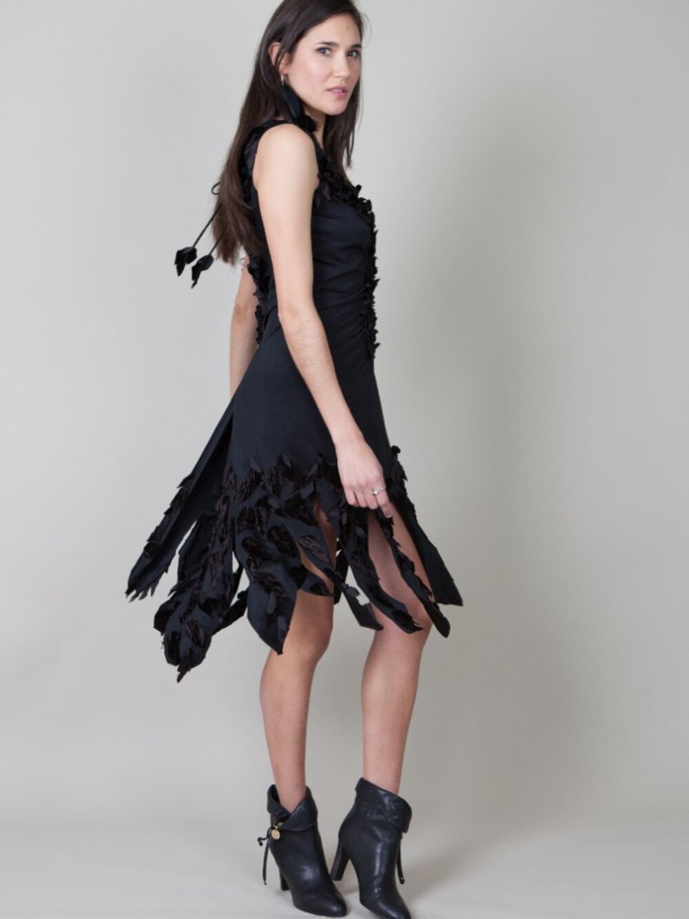 VELVET LEAF gypsy DRESS - Picture 3 of 5
